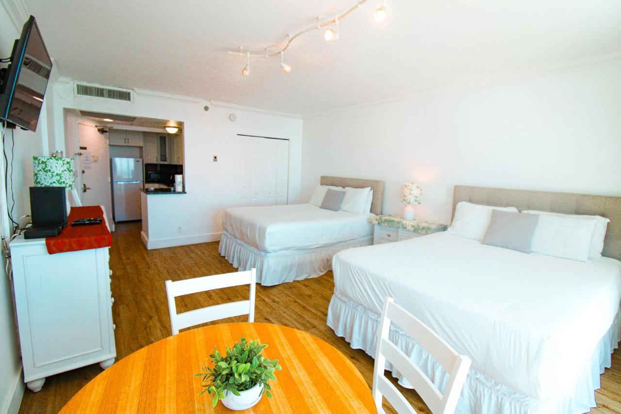 Castle 1029 Balcony Studio With Ocean View, Pool, Tennis And Free Parking Miami Beach Bagian luar foto